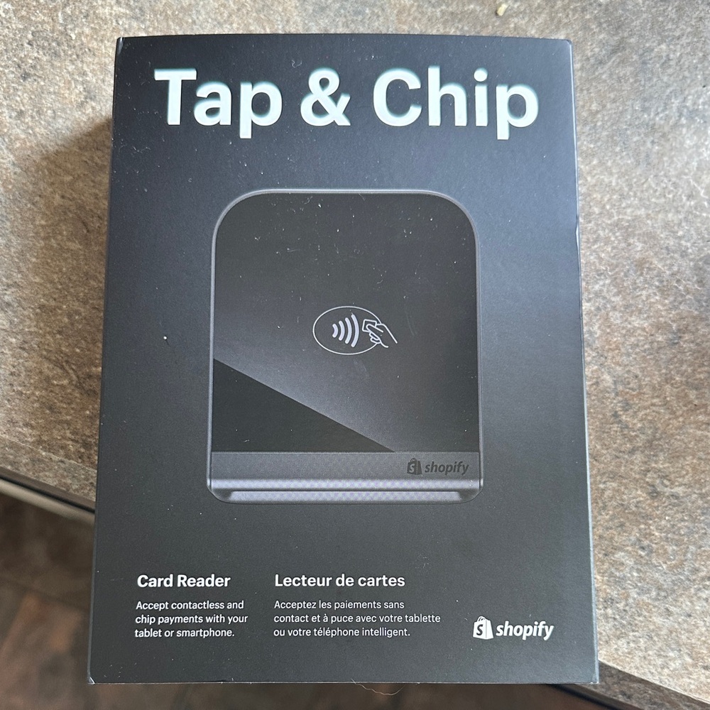 Black Tap & Chip Card Reader